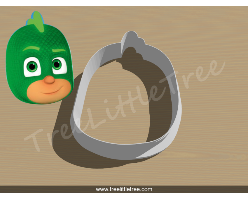 Gekko Cookie Cutter. PJ masks cookie cutter