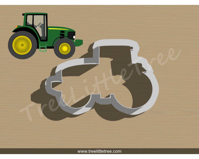 Tractor Cookie Cutter. Car Cookie Cutter