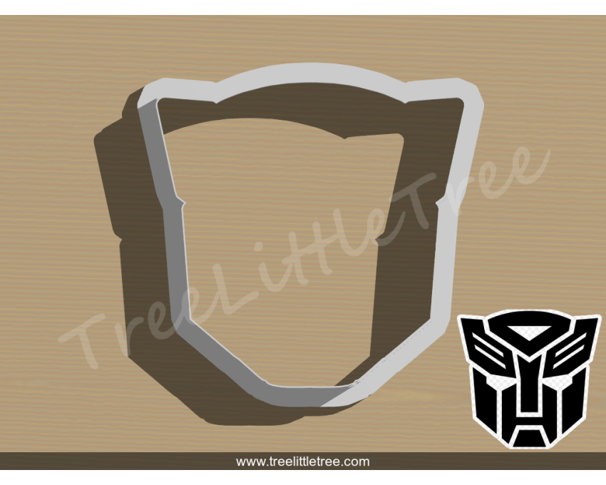 Transformer Symbol Cookie Cutter. Transformer Cookie Cutter. Movie Cookie Cutter