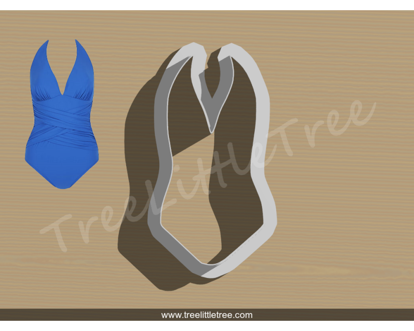 Swimsuit Cookie Cutter. Swimming Cookie Cutter. Summer Season Cookie Cutter