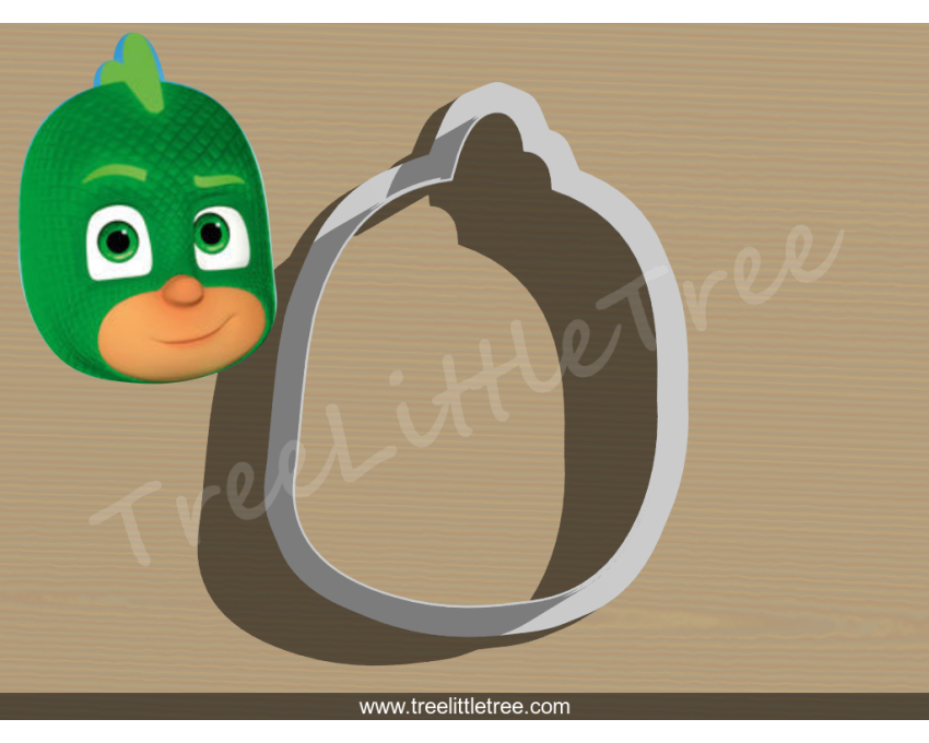Gekko Cookie Cutter. PJ masks cookie cutter