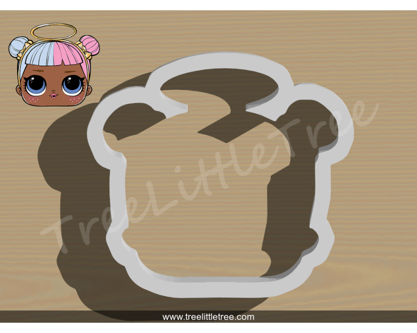 Sugar Cookie Cutter. LOL Dolls Cookie Cutter