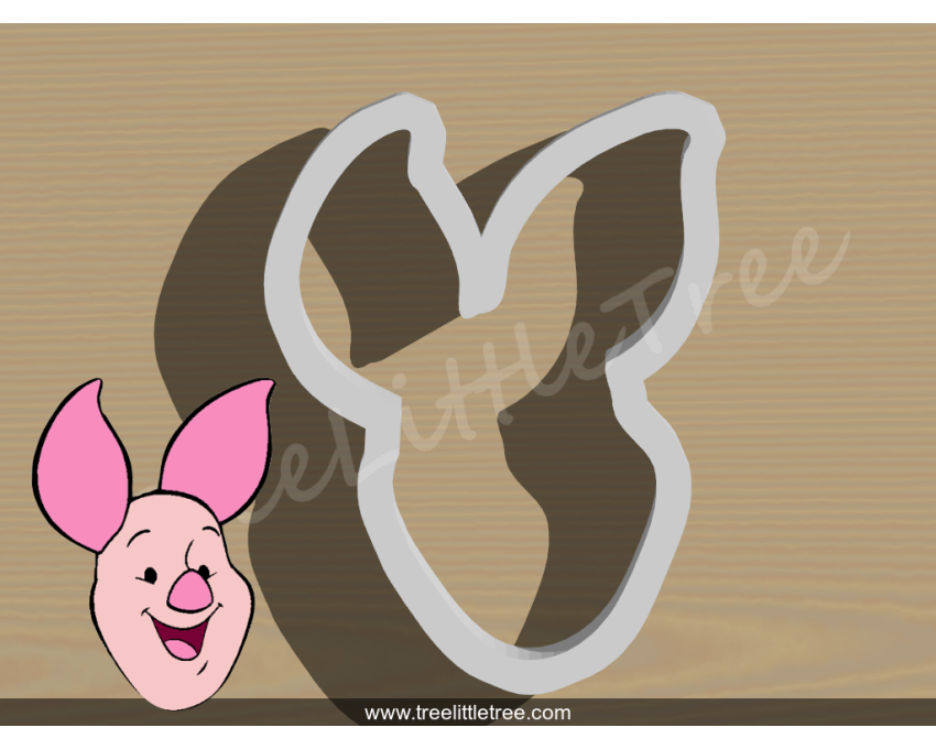 Winnie Pooh Piglet Cookie Cutter. Disney Cookie Cutter. Cartoon Cookie Cutter