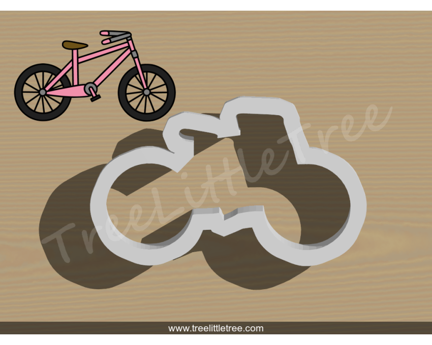 Bicycle Hat Cookie Cutter. Transportation Cookie Cutter