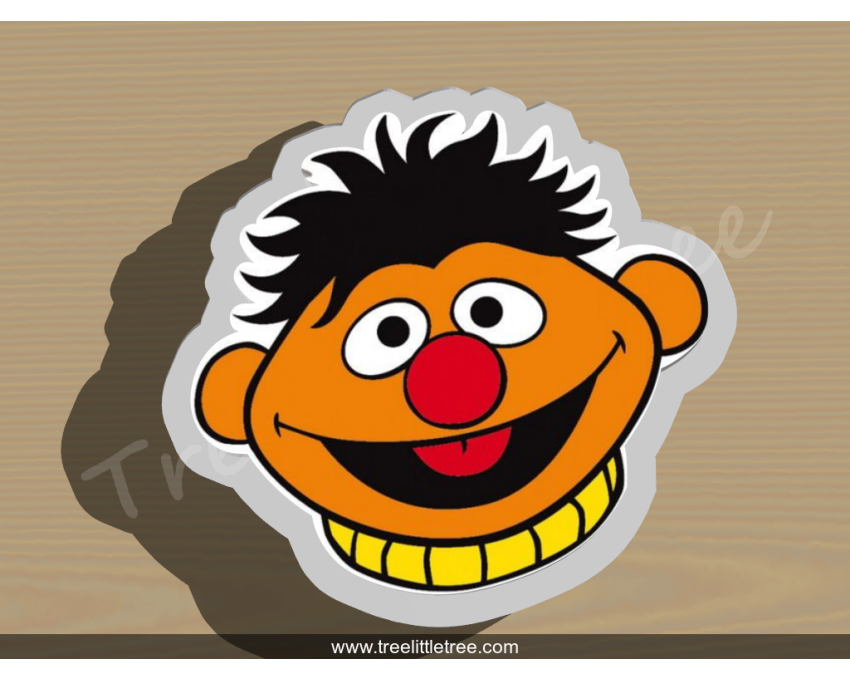 Ernie Cookie Cutter. Cartoon Cookie Cutter. Sesame Street Cookie Cutter