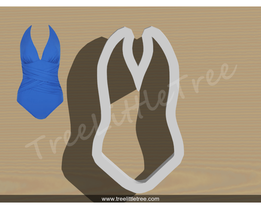 Swimsuit Cookie Cutter. Swimming Cookie Cutter. Summer Season Cookie Cutter