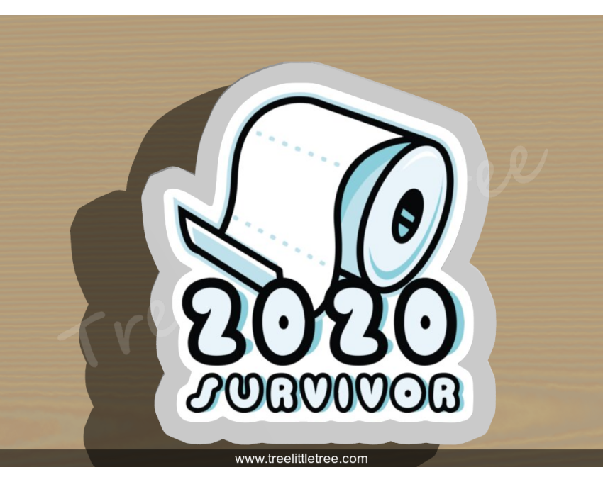 Covid-19 Survivor Cookie Cutter. Covid-19 Cookie Cutter
