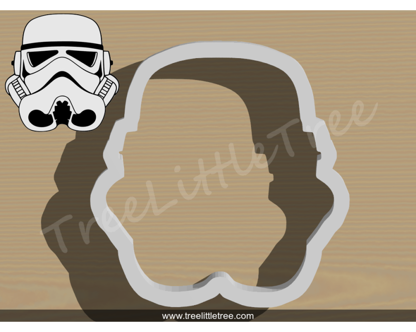Stormtrooper Cookie Cutter. Star Wars Cookie Cutter