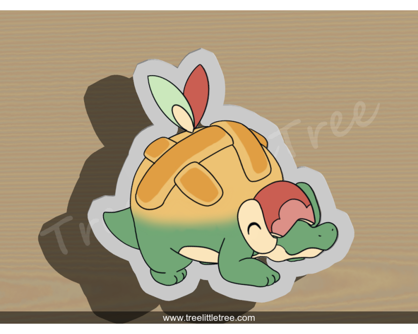 Appletun Cookie Cutter. Pokemon Cookie Cutter