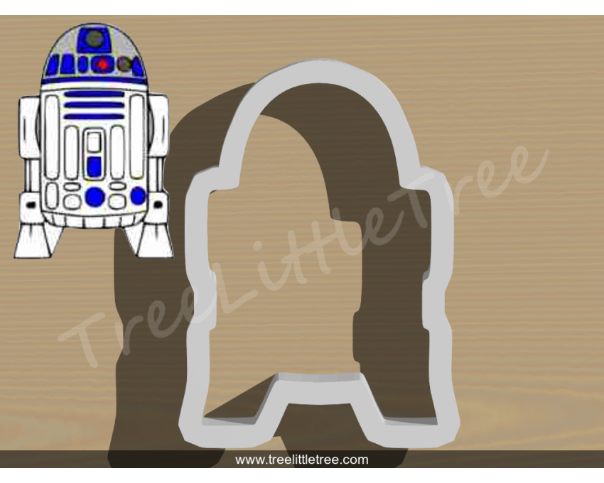R2D2 Cookie Cutter. Star Wars Cookie Cutter