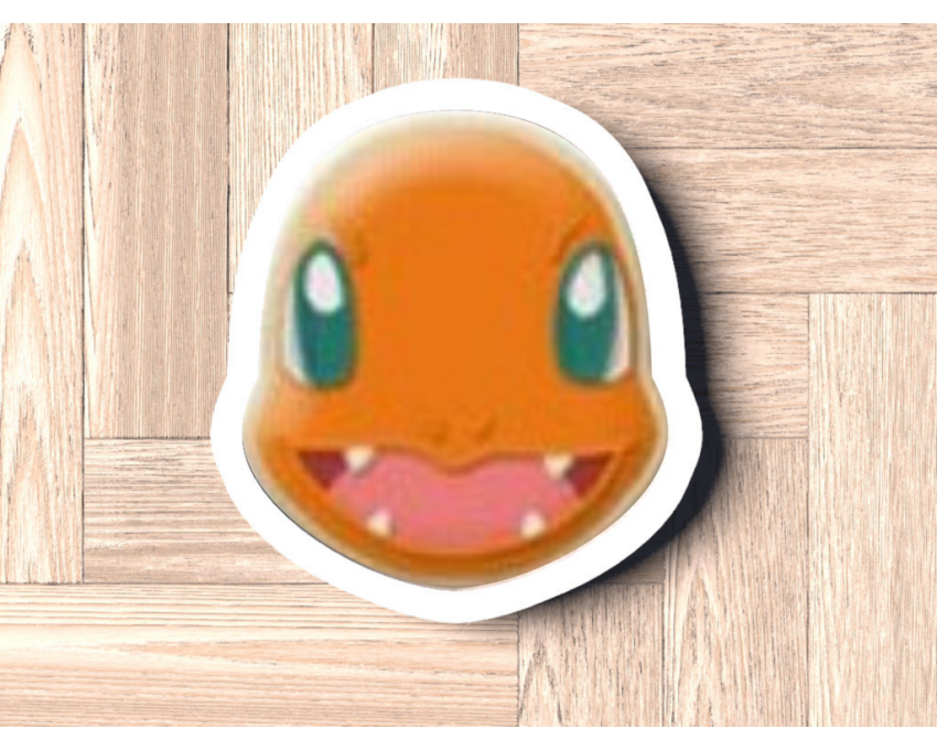 Charmander Head Cookie Cutter. Pokemon Cookie Cutter
