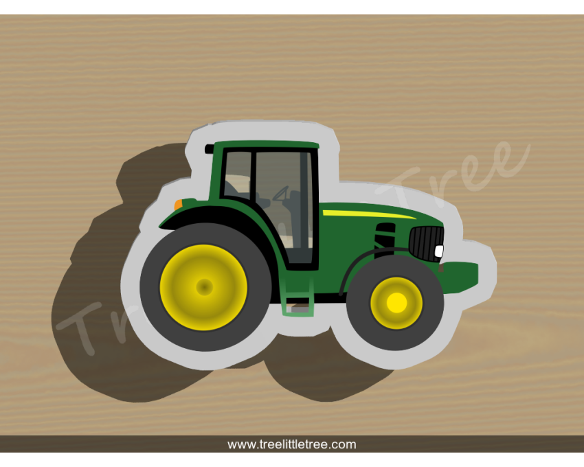 Tractor Cookie Cutter. Car Cookie Cutter