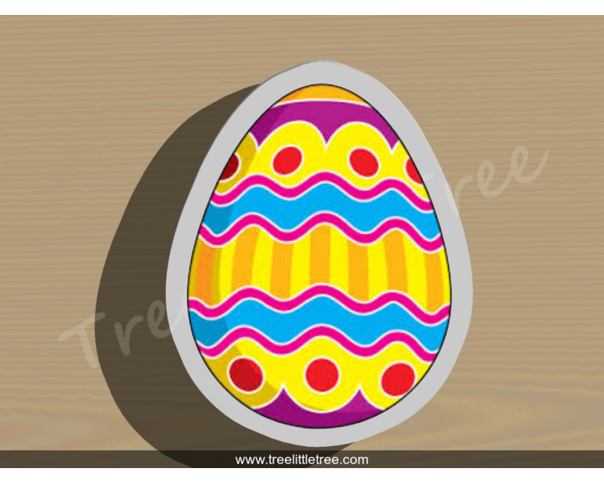 Egg Cookie Cutter. Easter Cookie Cutter