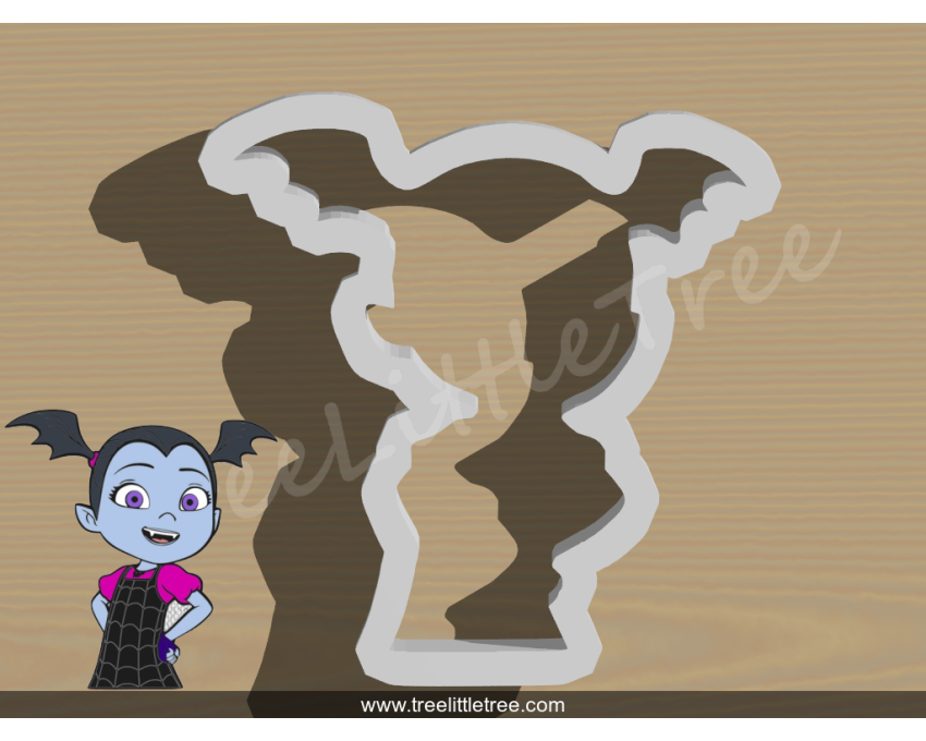Vampirina Cookie Cutter. Disney cookie cutter. CartoonCookie Cutter