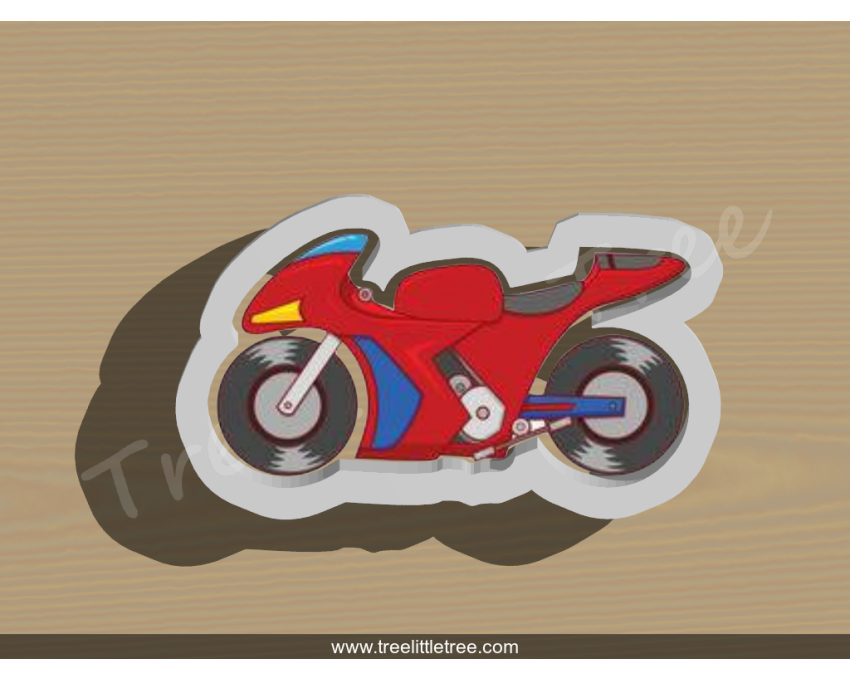 Motorcycle Cookie Cutter. Car Cookie Cutter