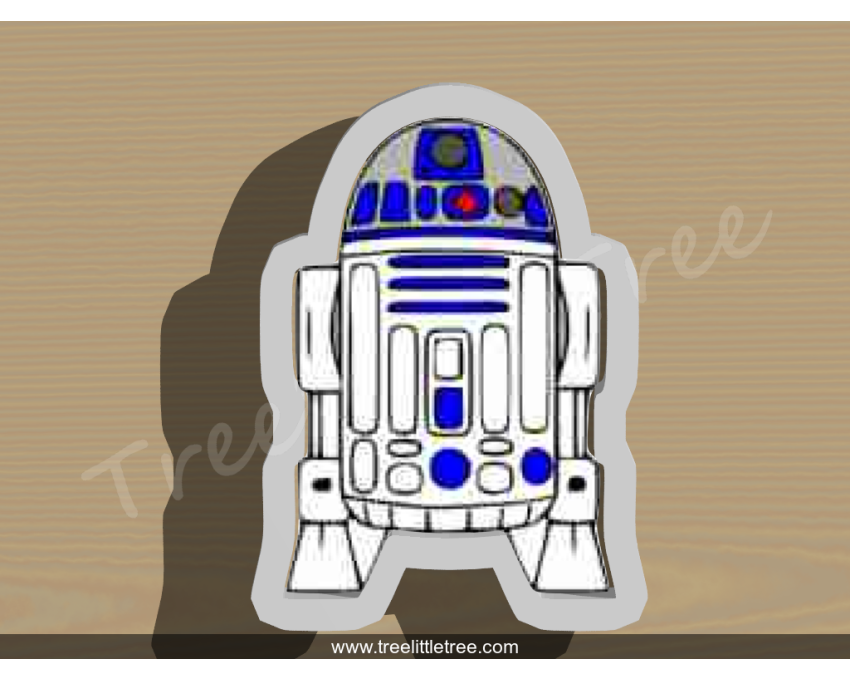 R2D2 Cookie Cutter. Star Wars Cookie Cutter