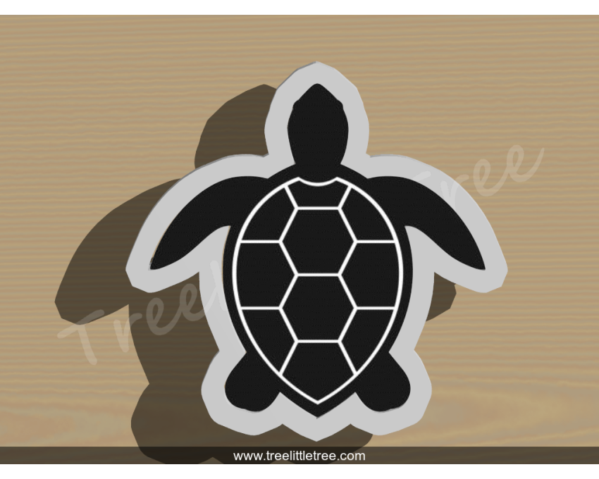 Sea Turtle Cookie Cutter.  Animal Cookie Cutter