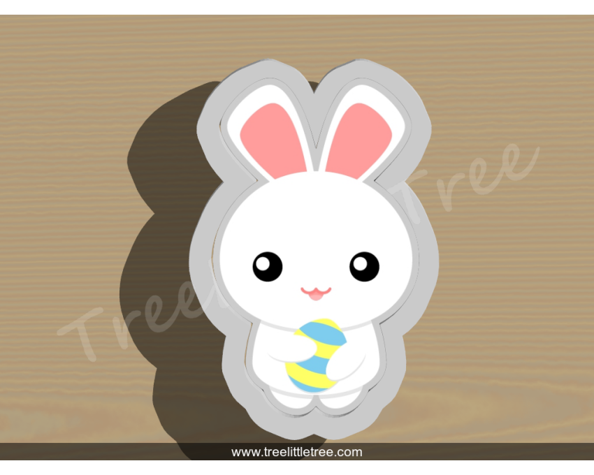 Cute Bunny Cookie Cutter. Easter Cookie Cutter