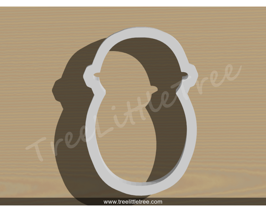 Baby Boy in Wrap Style 2 Cookie Cutter. Baby Shower Cookie Cutter