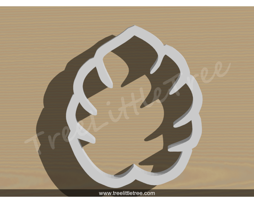 Leaf Style 4 Cookie Cutter.Unique Cookie Cutter
