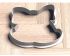 Christmas Jingle Bell With Bow Cookie Cutter. Christmas Cookie Cutter