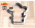 Cinco de Mayo Plaque with Sombrero Cookie Cutter. Fiesta Cookie Cutter.  Cinco de Mayo Cookie Cutter.