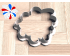 Fireworks Cookie Cutter. Fourth of July Cookie Cutter. Independence Day Cookie Cutter. 3D Printed. Baking Gifts. Custom Cookies