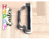 Happy Easter Plaque Cookie Cutter. Easter Cookie Cutter. 