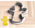 Candy Land Figure 1 Cookie Cutter. Candy Land Cookie Cutter