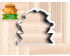 Gold Coin Pot Plaque Cookie Cutter. St Patrick's Day Cookie Cutter. Halloween Cookie Cutter