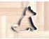 Sitting Dog Cookie Cutter. German Shepperd Cookie Cutter.  Pet Cookie Cutter
