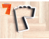 Dinosaur Number 7 Cookie Cutter. Dinosaur Cookie Cutter. Birthday Cookie Cutter