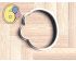Balloon Number 6 Cookie Cutter. Number Cookie Cutter. Birthday Cookie Cutter