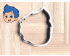 Gil Cookie Cutter. Bubble Guppies Cookie Cutter