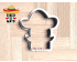 Cinco de Mayo Plaque with Sombrero Cookie Cutter. Fiesta Cookie Cutter.  Cinco de Mayo Cookie Cutter.