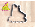 Roller Skate Cookie Cutter. Barbie Cookie Cutter. 90s Theme Cookie Cutter