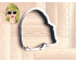 Taylor Swift Portrait Outline Cookie Cutter. Celebrity Cookie Cutter
