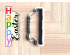 Happy Easter Plaque Cookie Cutter. Easter Cookie Cutter. 