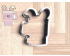 Kawaii Bunny Tumbler Cookie Cutter. Tumbler Cookie Cutter. Easter Cookie Cutter. 