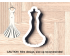 Wedding Dress On Hanger Style 1 Cookie Cutter. Wedding Cookie Cutter