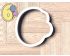 Balloon Number 6 Cookie Cutter. Number Cookie Cutter. Birthday Cookie Cutter