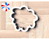 Fireworks Cookie Cutter. Fourth of July Cookie Cutter. Independence Day Cookie Cutter. 3D Printed. Baking Gifts. Custom Cookies