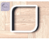 Rounded Square Cookie Cutter. Shapes Cookie Cutter. Boho Style Cookie Cutter