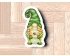 St Patrick Gnome2 Cookie Cutter. St Patrick's Day Cookie Cutter. Gnome Cookie Cutter