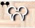 Mickey Ears Headband Cookie Cutter. Cartoon Cookie Cutter. Disney Cookie Cutter