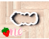 Strawberry Number One Cookie Cutter. Fruit Cookie Cutter. Berry Sweet One Birthday Cookie Cutter 