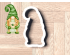St Patrick Gnome2 Cookie Cutter. St Patrick's Day Cookie Cutter. Gnome Cookie Cutter