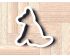 Sitting Dog Cookie Cutter. German Shepperd Cookie Cutter.  Pet Cookie Cutter