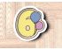 Balloon Number 6 Cookie Cutter. Number Cookie Cutter. Birthday Cookie Cutter