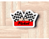 Race Car Flag Plaque Cookie Cutter. Car Cookie Cutter. Birthday Cookie Cutter
